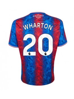 Billige Crystal Palace Adam Wharton #20 Hjemmedrakt 2024-25 Kortermet